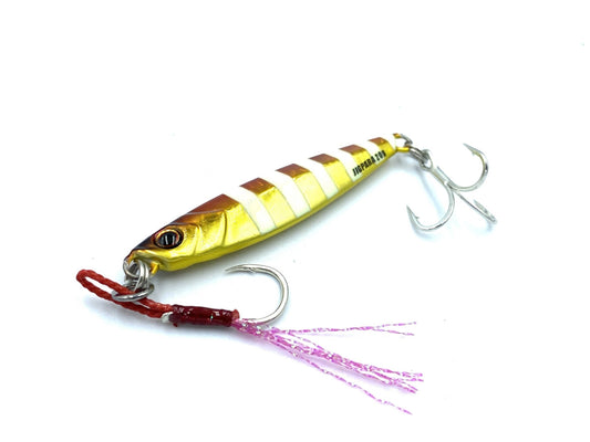 Major Craft Jig Para Short 20GR 2Tone Red Gold Zebra - TOPESCA - Tienda de Pesca Online