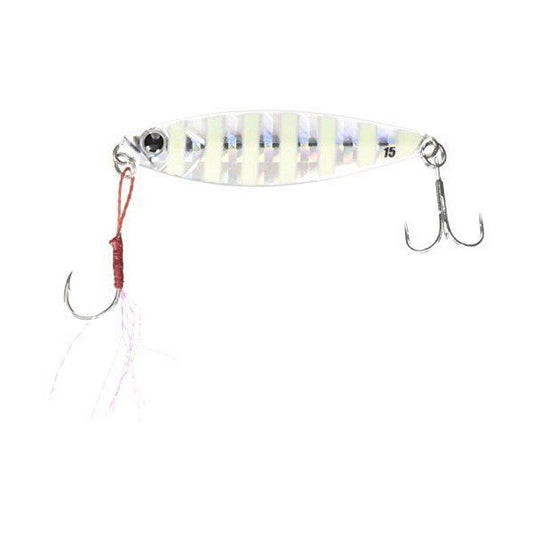 Major Craft JigPara Micro Normal 10GR Zebra Glow - TOPESCA - Tienda de Pesca Online