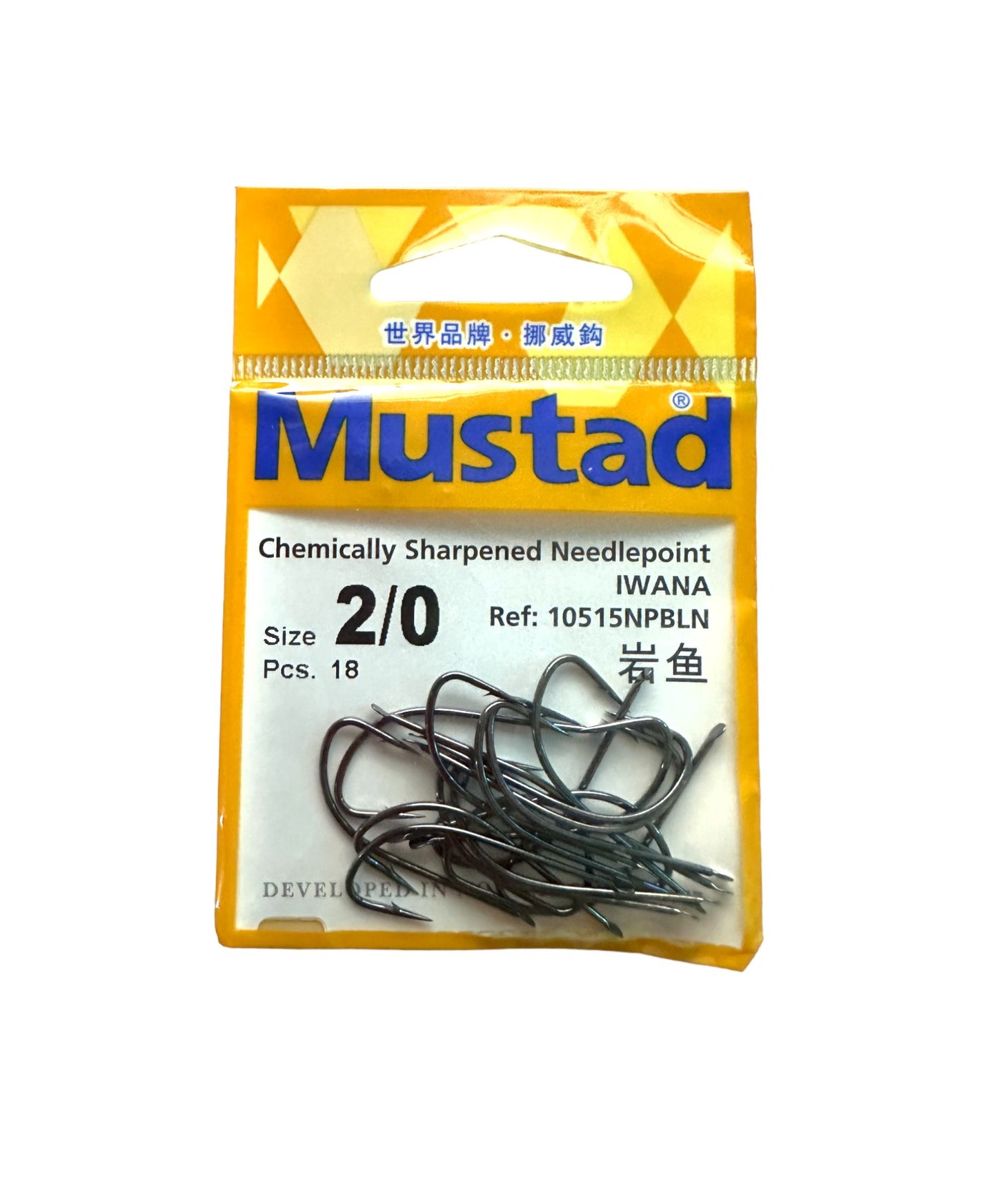 Anzuelo Dentanato Top Titanium de Mustad, Anzuelos de pesca Anzuelos sin  montar Mustad