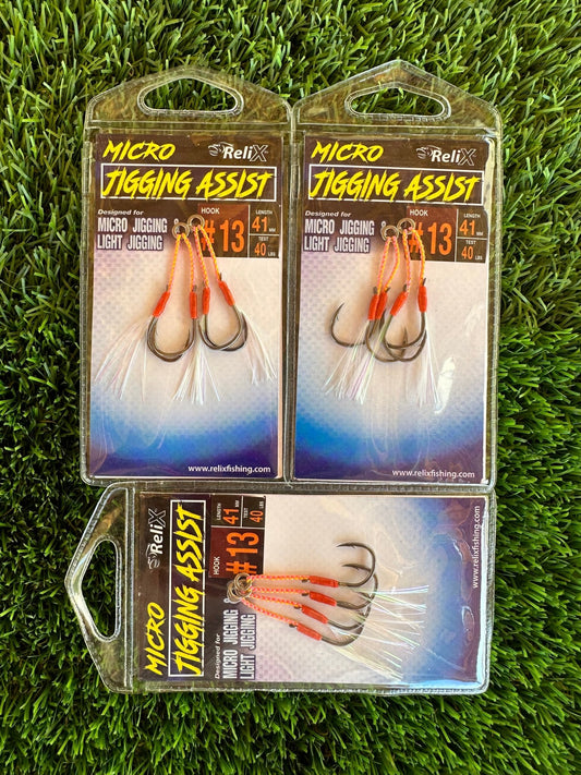 Assist Hook Jigging Relix - TOPESCA - Tienda de Pesca Online