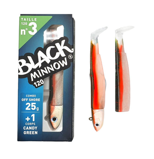 Fiiish Black Minnow 120 Combo Off Shore 25GR CANDY GREEN - TOPESCA - Tienda de Pesca Online