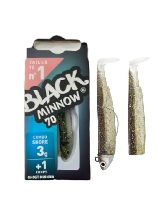 FIIISH BLACK MINNOW 70 COMBO OFF SHORE 3GR GHOST MINNOW - TOPESCA - Tienda de Pesca Online