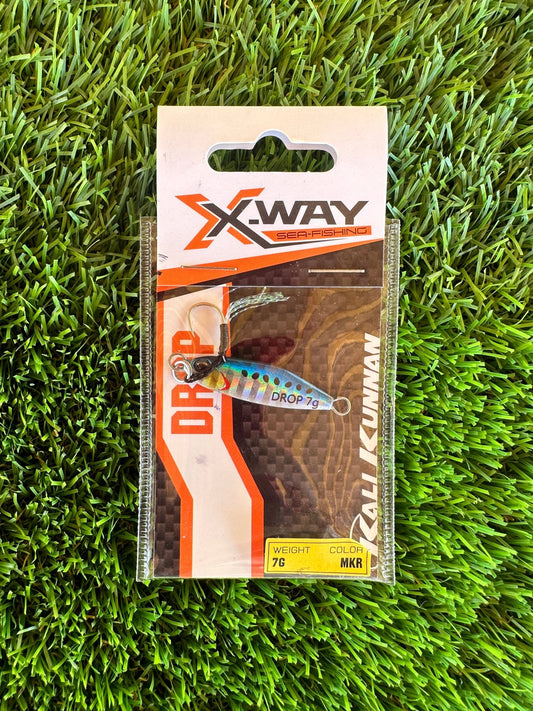 JIG X-WAY DROP 7GR KALI KUNNAN - TOPESCA - Tienda de Pesca Online