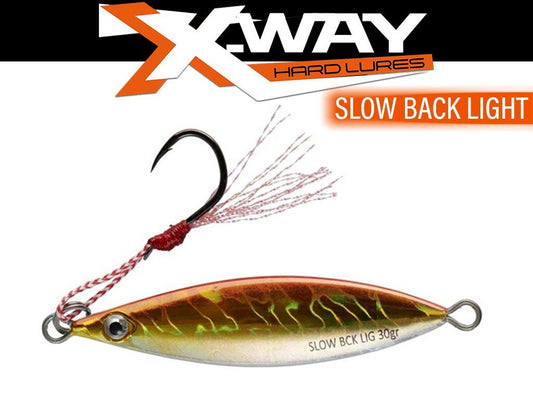 Kali Kunnan X-Way Slow Back Light 30g ORN - TOPESCA - Tienda de Pesca Online