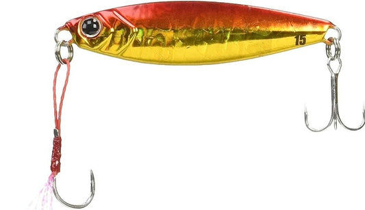 MAJOR CRAFT JIGPARA MICRO NORMAL 7GR Red Gold - TOPESCA - Tienda de Pesca Online