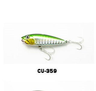 POPPER DETOUR DOGGY POP 50MM 4.5GR SHINNING MINNOW CU359 - TOPESCA - Tienda de Pesca Online