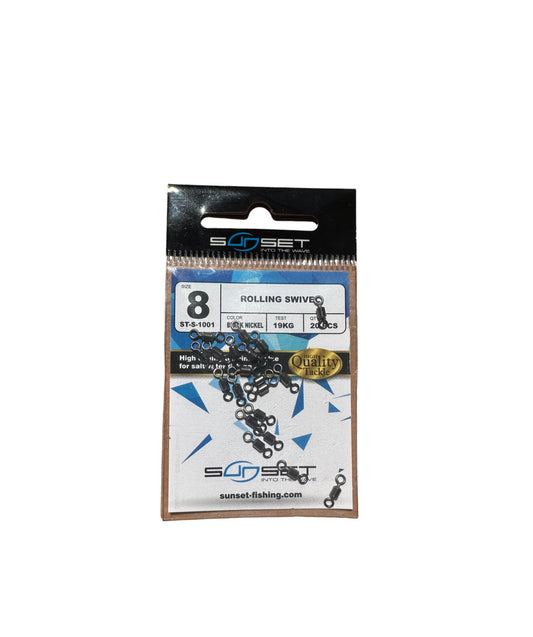 Sunset Rolling Swivel - TOPESCA - Tienda de Pesca Online